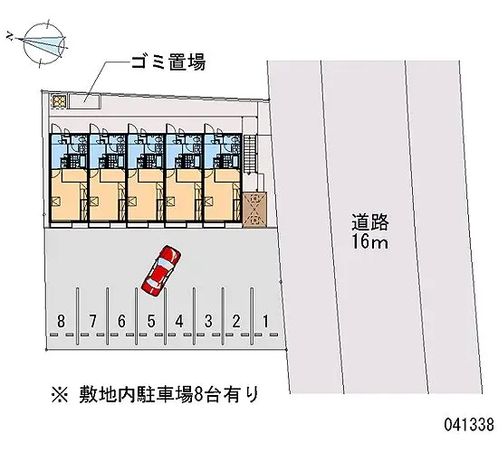 ★手数料０円★相生市山手２丁目 月極駐車場